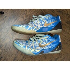Nike Kobe 9 “Hyper Cobalt” 2014 Blue Basketball Shoes Mens Size 13 (646701-414)